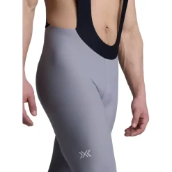 X-Bionic Corefusion Fietsbroek met bretels Heren - light grey