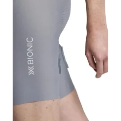 X-Bionic Corefusion Fietsbroek met bretels Dames - light grey