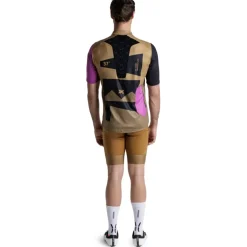 X-Bionic Corefusion Gravel Fietsjersey heren - multi color/peanut butter