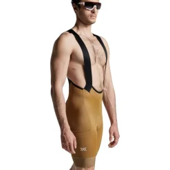 X-Bionic Corefusion Ride Gravel Fietsshort met bretels voor heren - earth