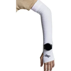 X-Bionic Hardlopen-armwarmers - x white