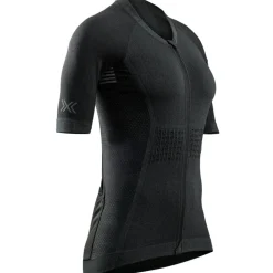X-Bionic Xceed Ride Fietstrui Dames - x black/rhino grey