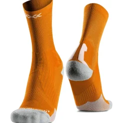 X-Socks Bike Perform Crew Fietssokken - flame orange