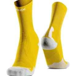 X-Socks Bike Perform Crew Fietssokken - flash yellow