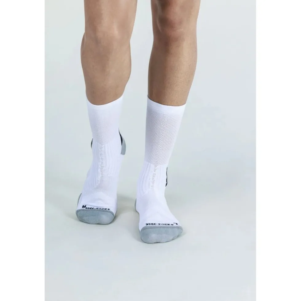 X-Socks Bike Perform Crew Fietssokken - fluo pink/x black