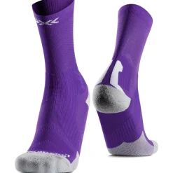 X-Socks Bike Perform Crew Fietssokken - radiant violet