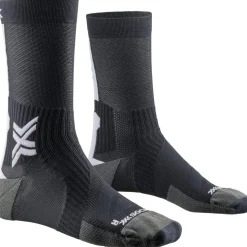 X-Socks Bike Perform Crew Fietssokken - opal black/arctic white