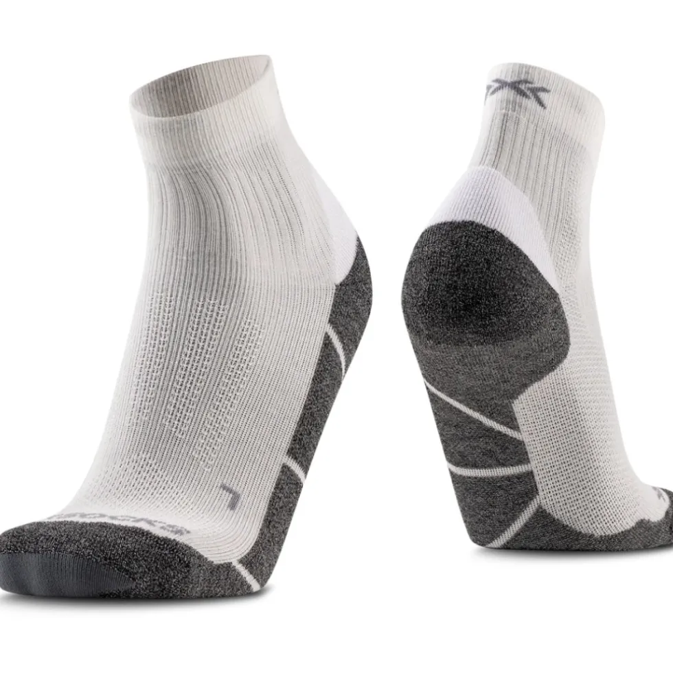 X-Socks Core Natural Ankle Sokken - arctic white/pearl grey