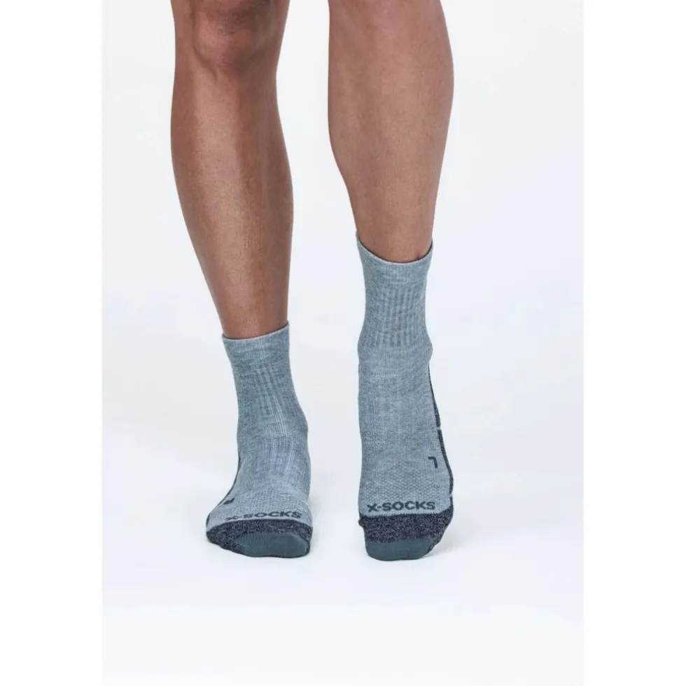 X-Socks Core Natural Ankle Sokken - arctic white/pearl grey