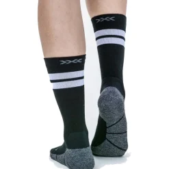 X-Socks Core Natural Graphics Crew Sokken - black/charcoal