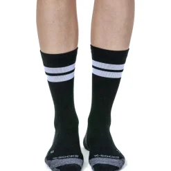 X-Socks Core Natural Graphics Crew Sokken - black/charcoal
