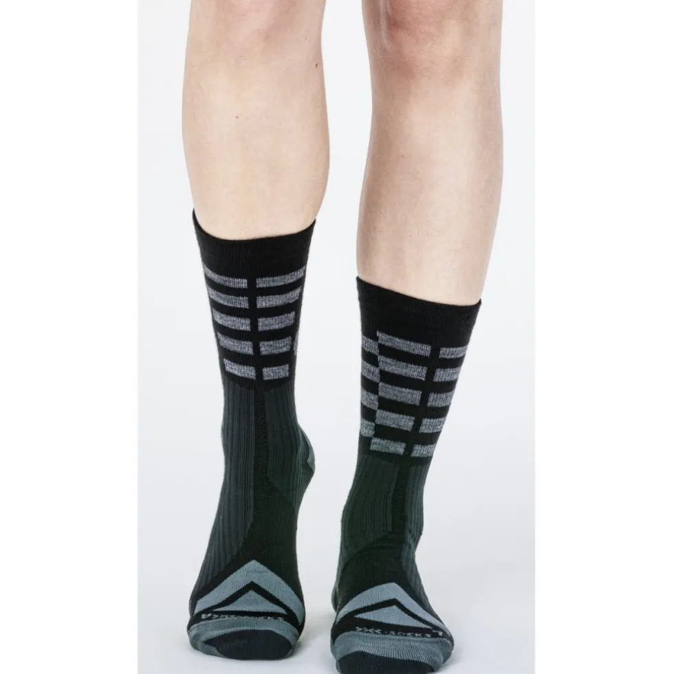 X-Socks Gravel Perform Merino Crew Fietssokken - black/charcoal
