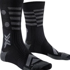 X-Socks Gravel Perform Merino Crew Fietssokken - black/charcoal