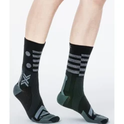 X-Socks Gravel Perform Merino Crew Fietssokken - black/charcoal
