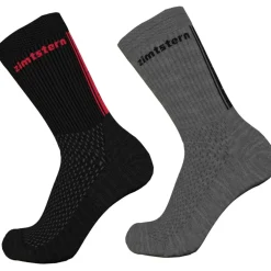 Zimtstern Starsockz Sokken de Set van 2 - Pirate Black/Gun Metal Melange