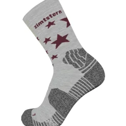 Zimtstern Techsockz Performance Sokken Dames - Glacier Grey Melange