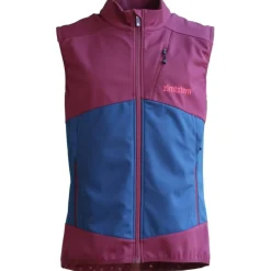 Zimtstern Xalpz Softshell MTB-Vest Heren - Windsor Wine/French Navy