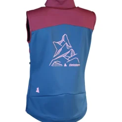 Zimtstern Xalpz Softshell MTB-Weste Dames - Windsor Wine/French Navy